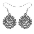 Flower of the Month Earrings - January / Carnation